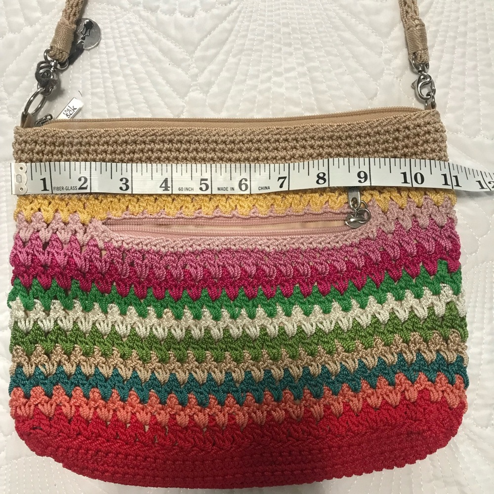 The Sak Rainbow crocheted crossbody bag - Picture 7 of 8
